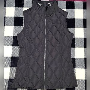 Calvin Klein Black Coat Vest Size S